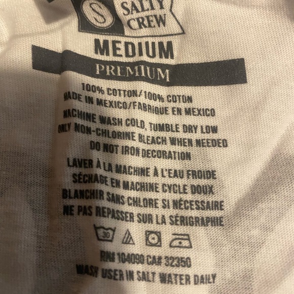 Salty crew men’s medium T-shirt - Picture 6 of 6